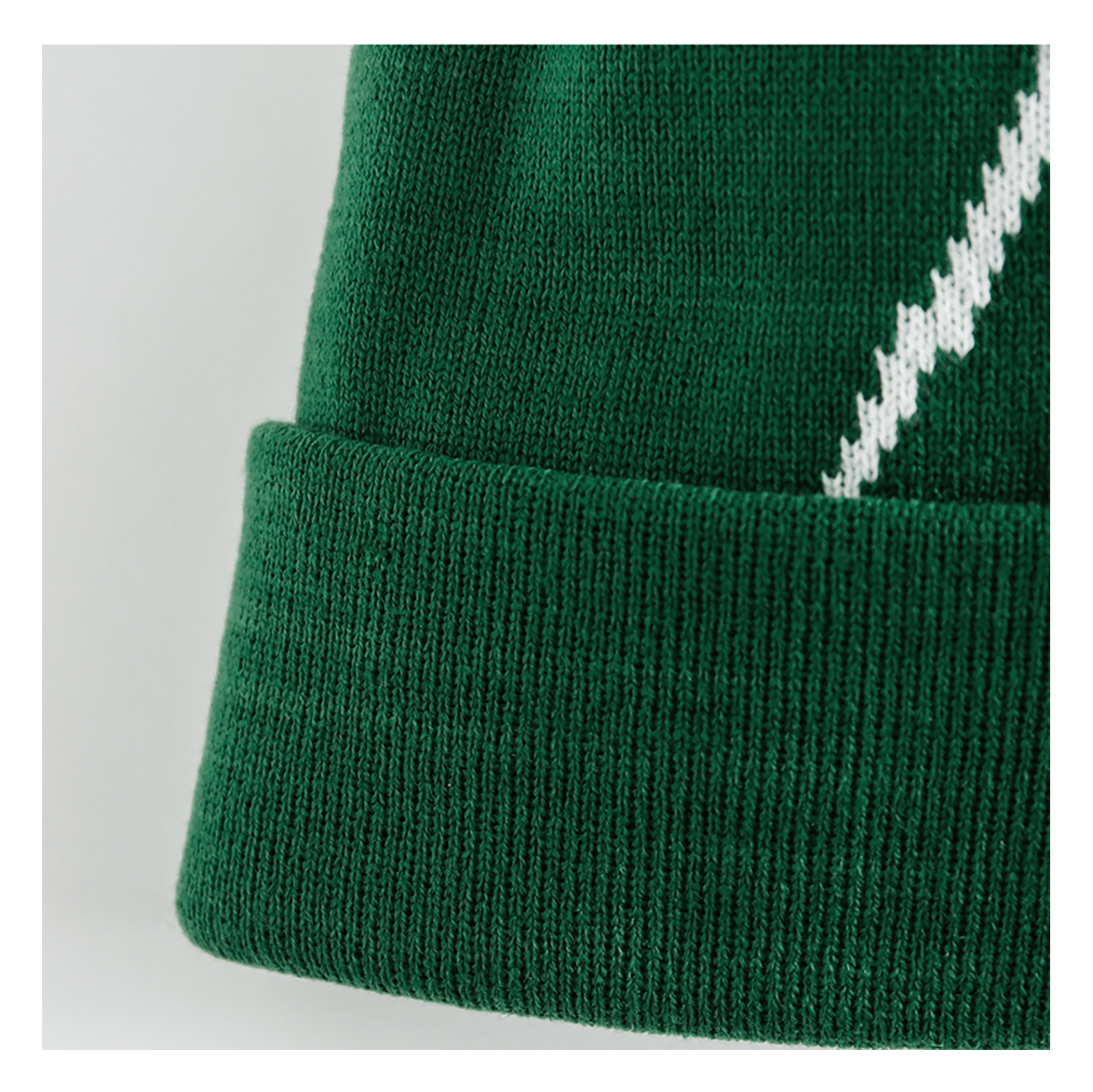 CAYL Acrylic Beanie Long- Green