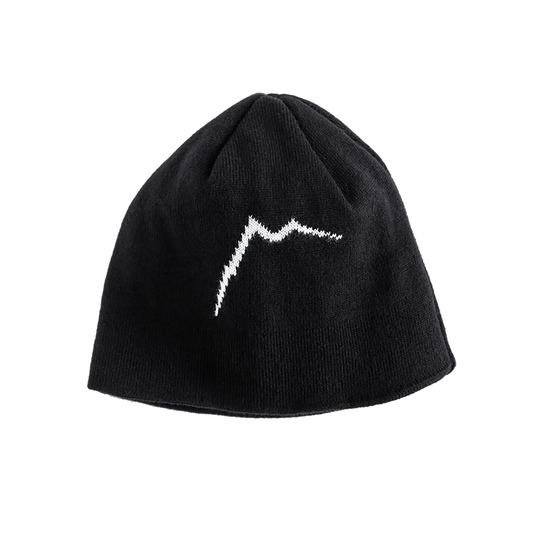 CAYL Acrylic Beanie Short- Black