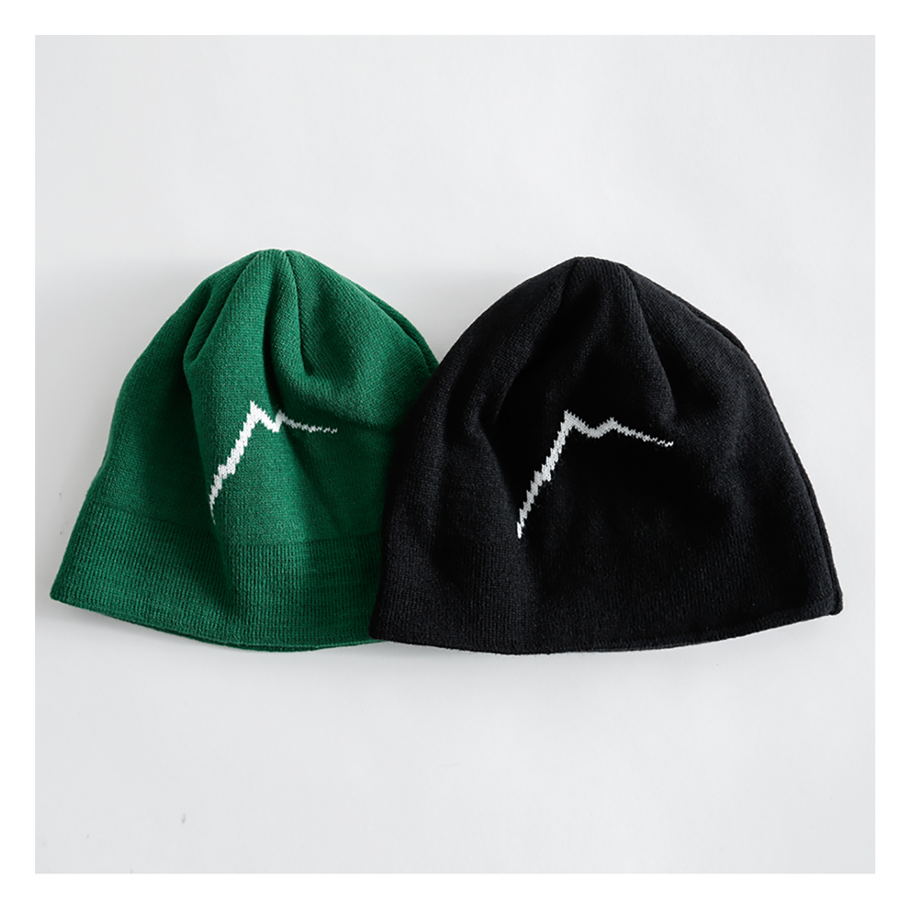 CAYL Acrylic Beanie Short- Green