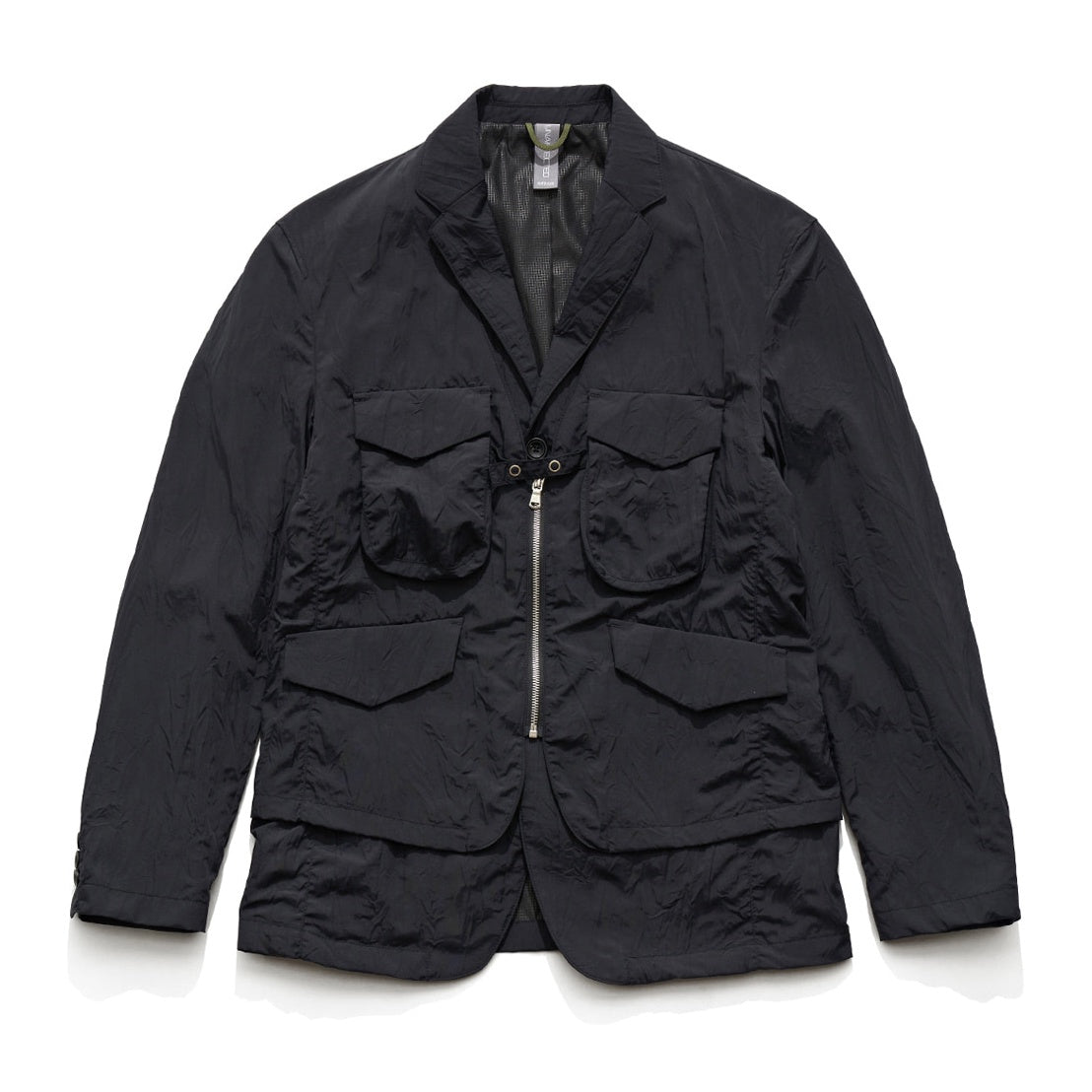 UNAFFECTED UN-FW21JK06 LAYERED JACKET- BLACK