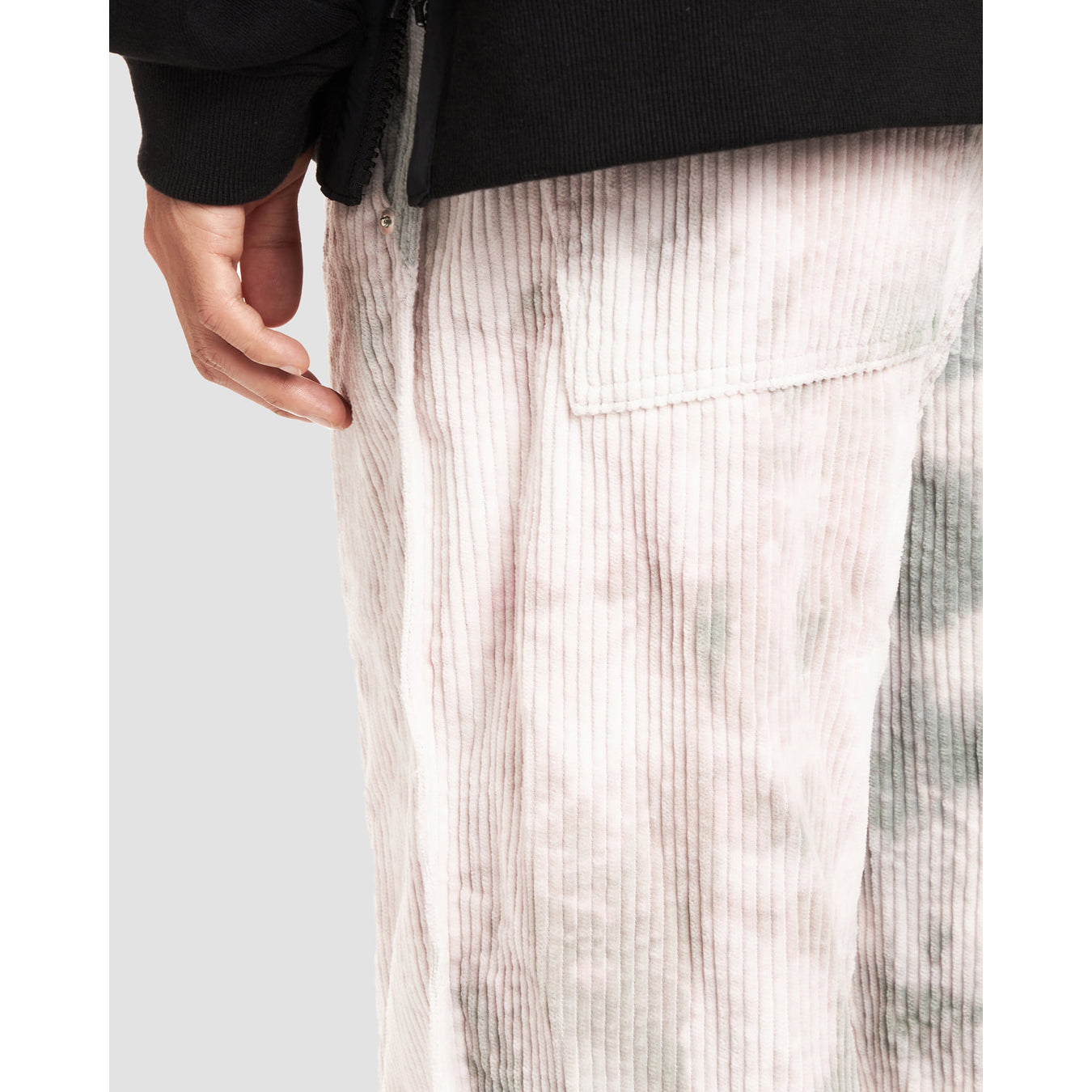 UNAFFECTED UN-FW21PT06 CONTRAST STITCH PANTS- CLOUDY MINT