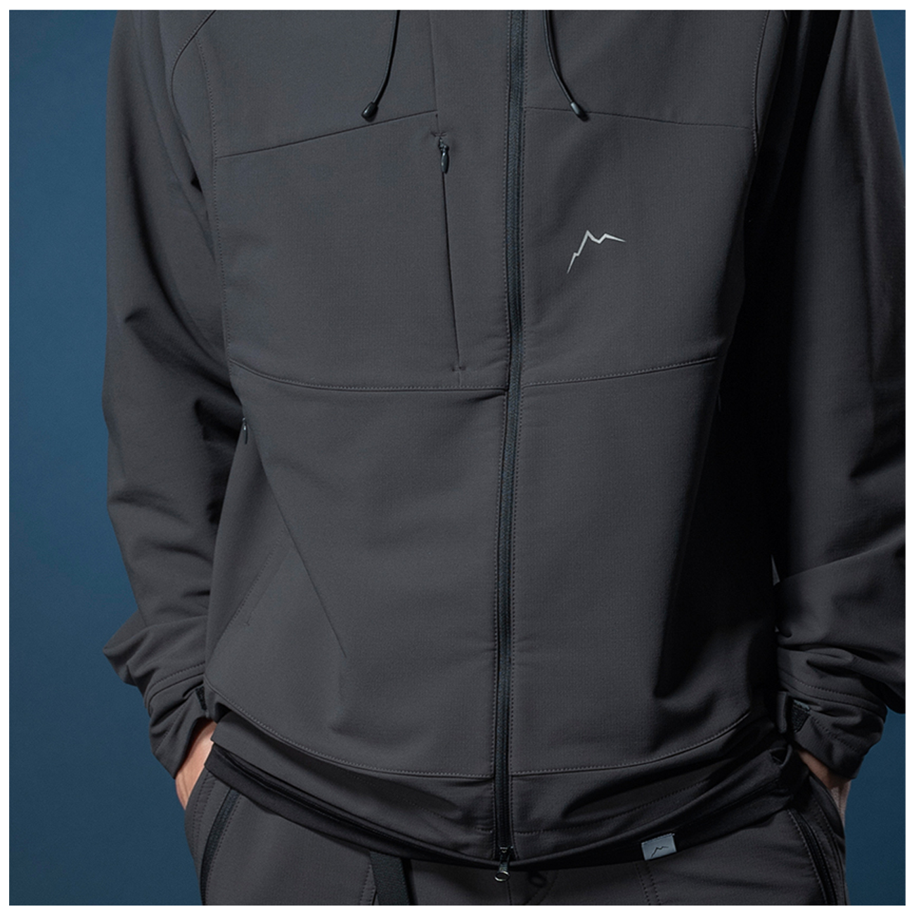 CAYL Thermo Hoody Jacket- Charcoal