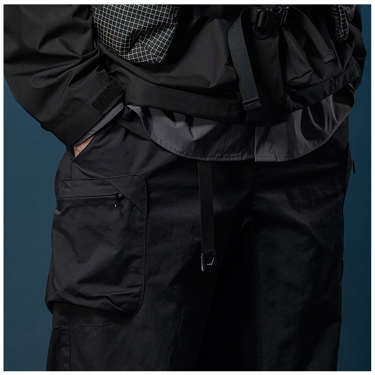 CAYL NC Stretch Cargo Pant- Black