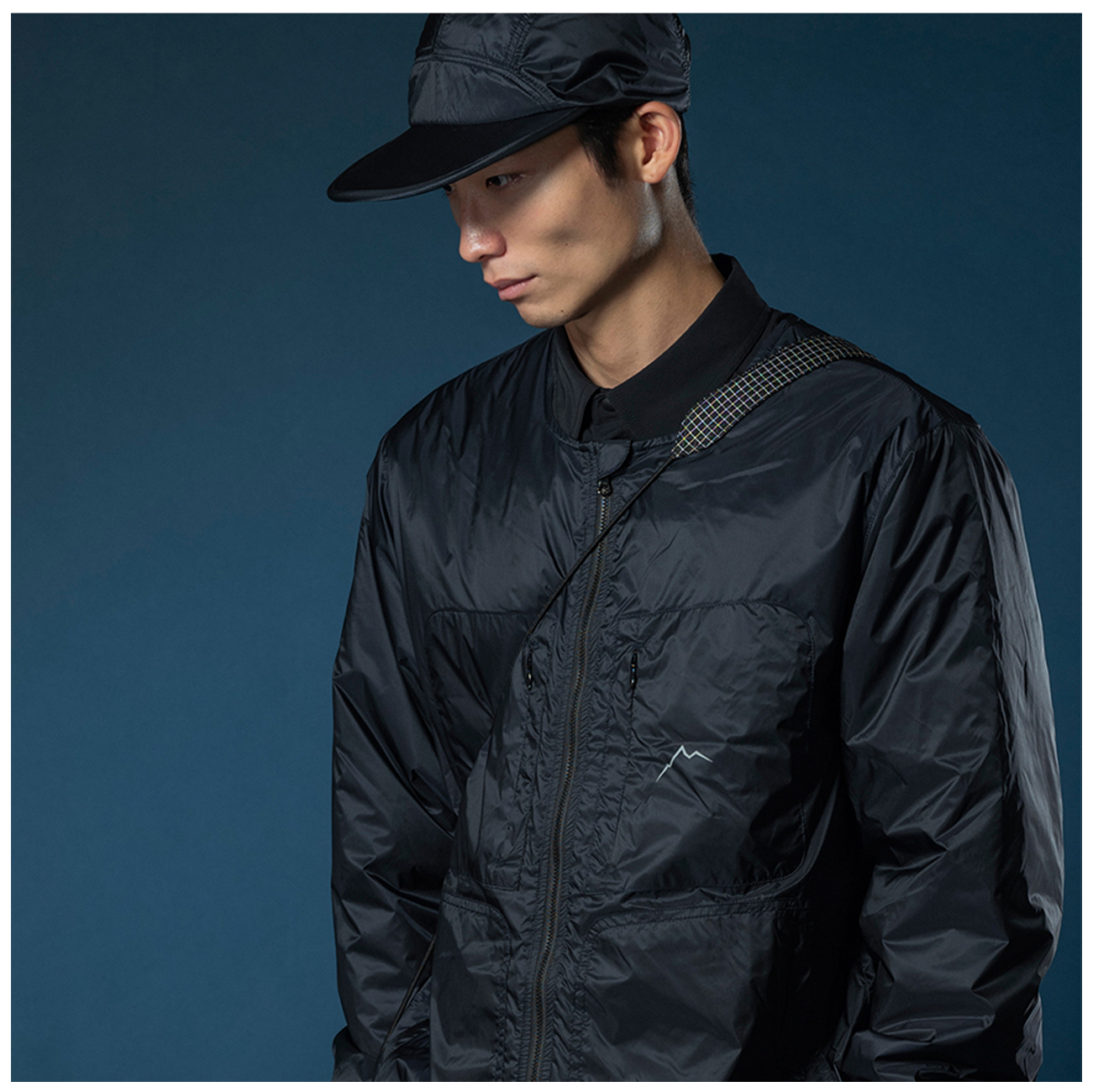 CAYL Roundneck Insulation Jacket- Black