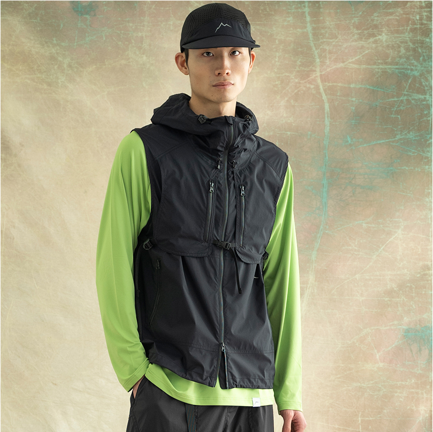 CAYL Buckle Wind Vest -Black