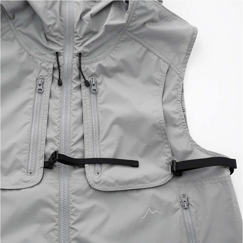 CAYL Buckle Wind Vest -Grey