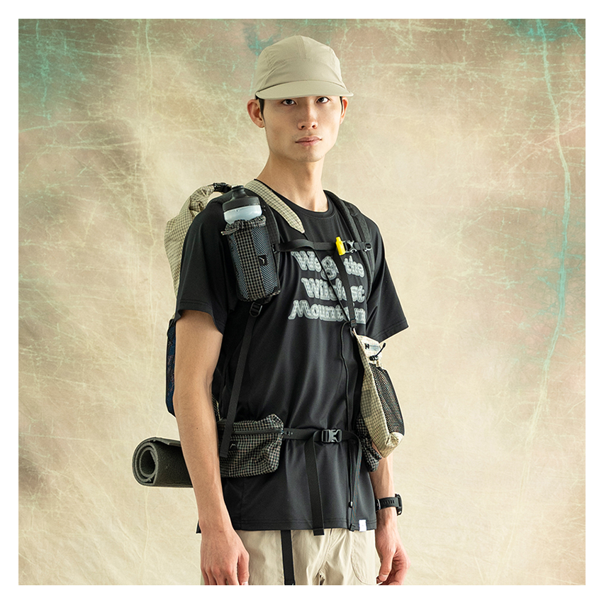 CAYL Solid Trail Cap -Black