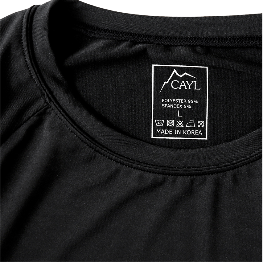 CAYL LOGO LONG SLEEVE / Black