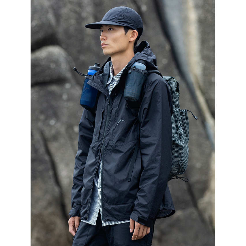 CAYL RIPSTOP NYLON JACKET / Light Blue