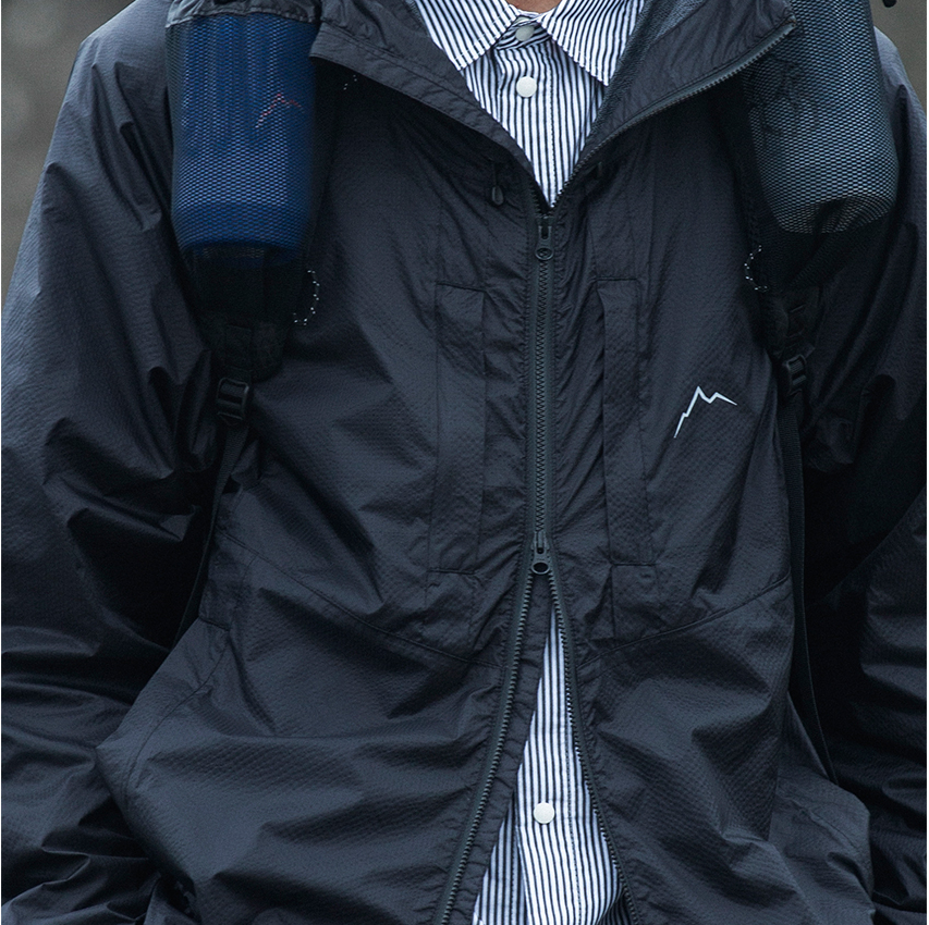 CAYL RIPSTOP NYLON JACKET / Light Blue