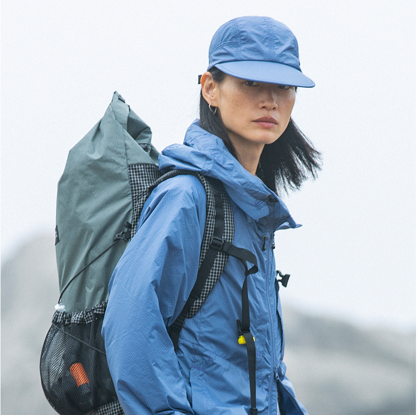CAYL RIPSTOP NYLON JACKET / Light Blue