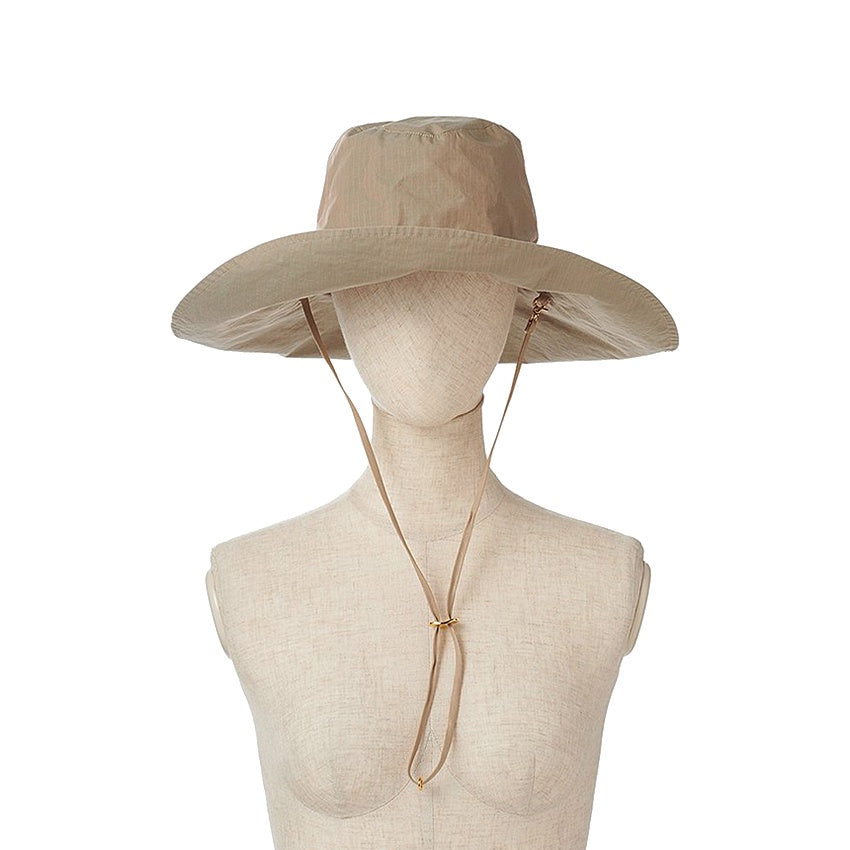 KIJIMA TAKAYUKI RIPSTOP OUTDOOR HAT KHAKI