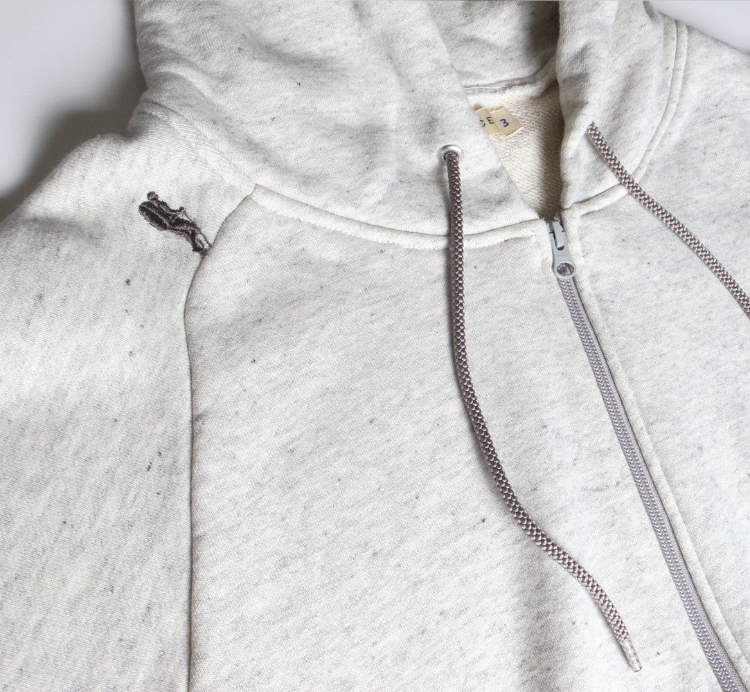 CAMP SERVICE TREKKER EMB ZIP HOODIE