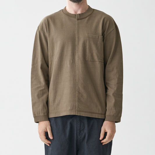 SAGE DE CRET 31-10-1835 Front Seam Crew Neck Pullover 1835_43