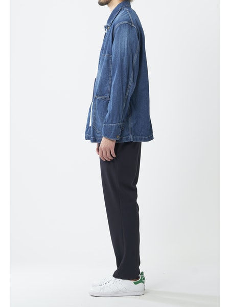 SAGE DE CRET DENIM COVERALL JACKET