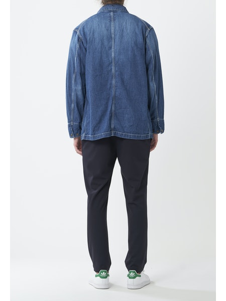 SAGE DE CRET DENIM COVERALL JACKET