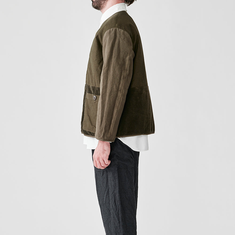SAGE DE CRET 31-20-3208 Reversible liner type Jacket - Brown 60