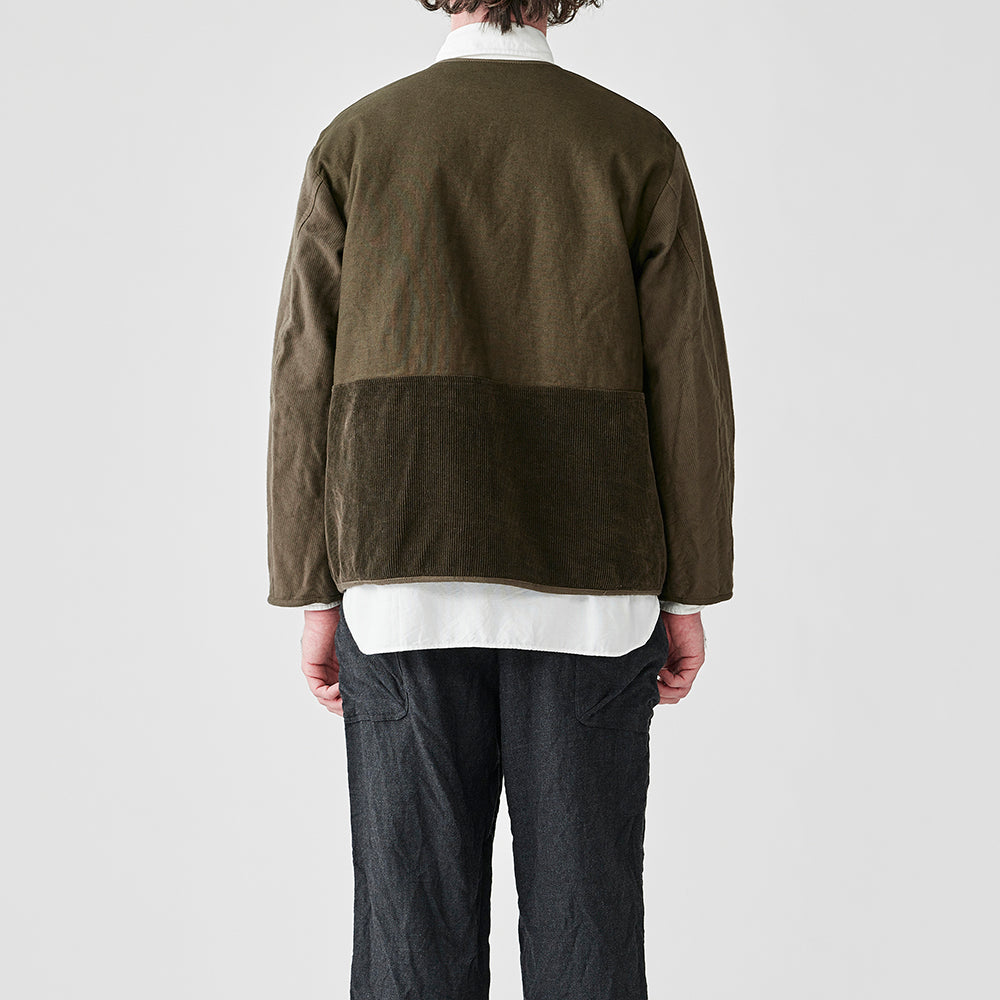 SAGE DE CRET 31-20-3208 Reversible liner type Jacket - Brown 60