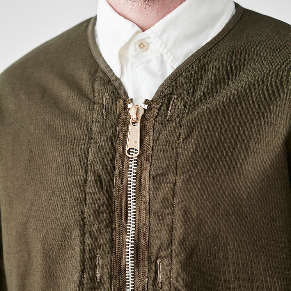 SAGE DE CRET 31-20-3208 Reversible liner type Jacket - Brown 60