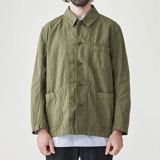 SAGE DE CRET 31-20-3211 Coverall Jacket - Olive 43