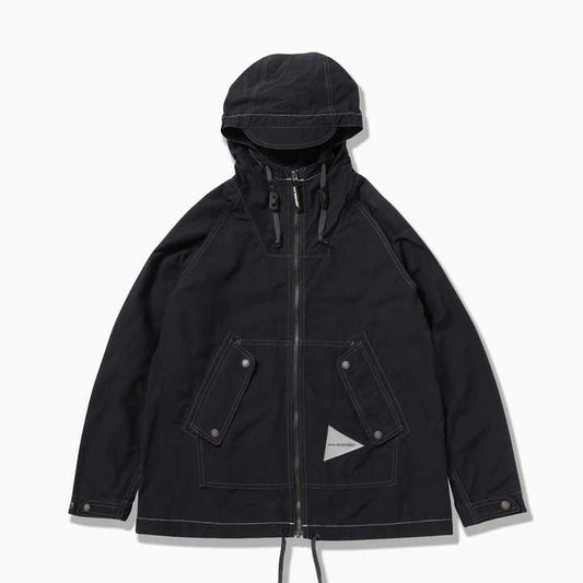 AND WANDER nylon taffeta hoodie