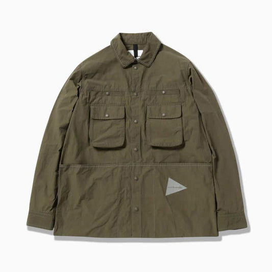 AND WANDER nylon taffeta jacket