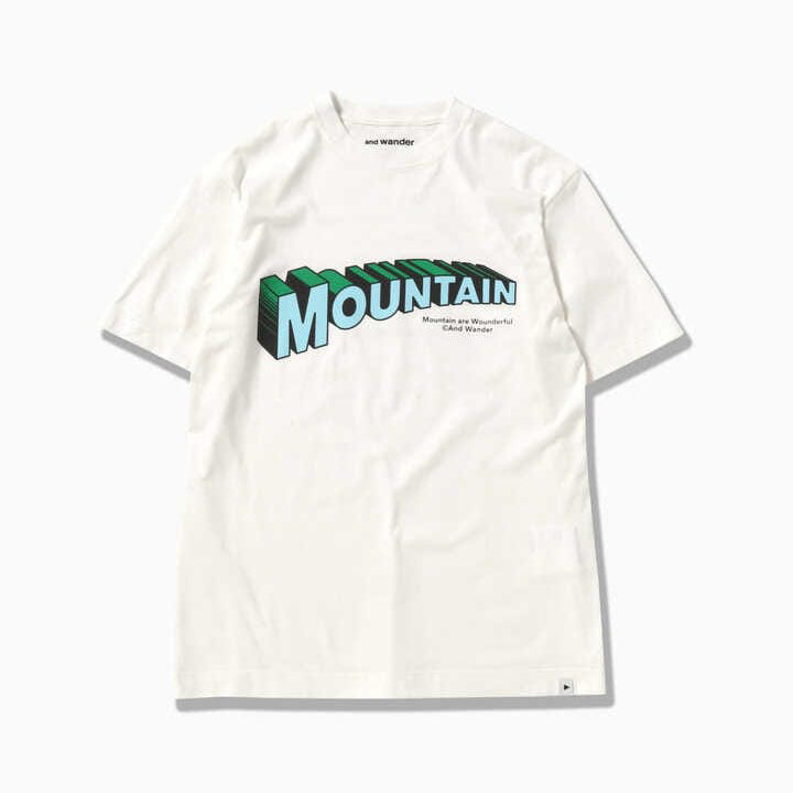AND WANDER MOUNTAIN by JERRY UKAI short sleeve T