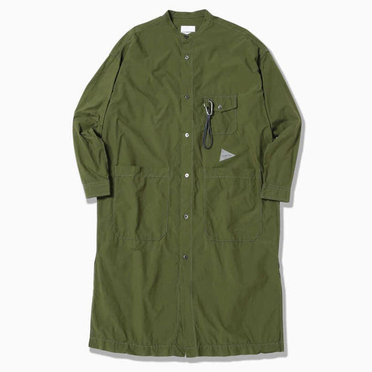 AND WANDER CORDURA typewriter long shirt