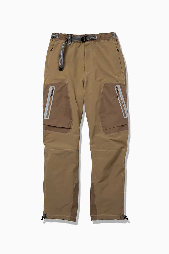 AND WANDER AW93-FF002 stretch shell pants