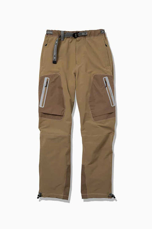 AND WANDER AW93-FF002 stretch shell pants