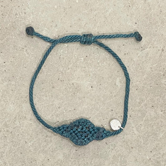 OJO DE MEX MACRAME DMT Bracelet -Turquoise