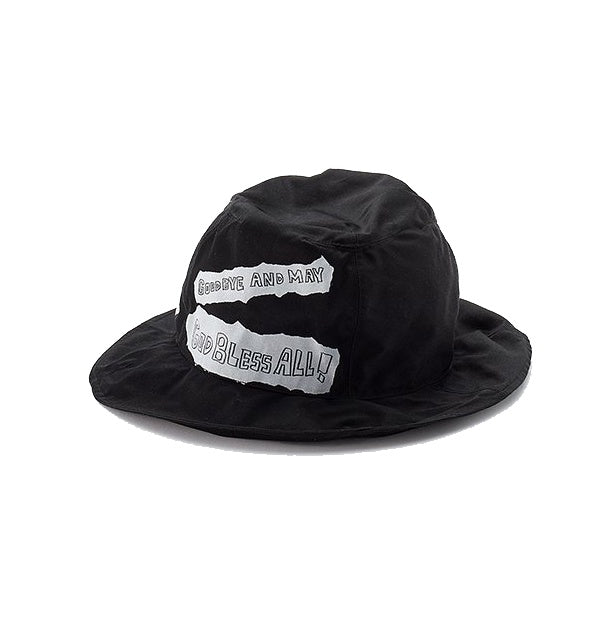 KIJIMA TAKAYUKI BONDED BOWLER HAT BLACK