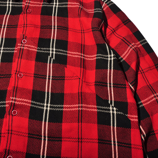 THINQ TQ0089 E/W TARTAN CHECK NEL SHIRT