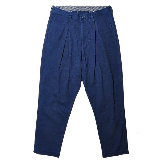 SETTO X INDIGO LABEL BLX-PT-017 Sashiko Trousers