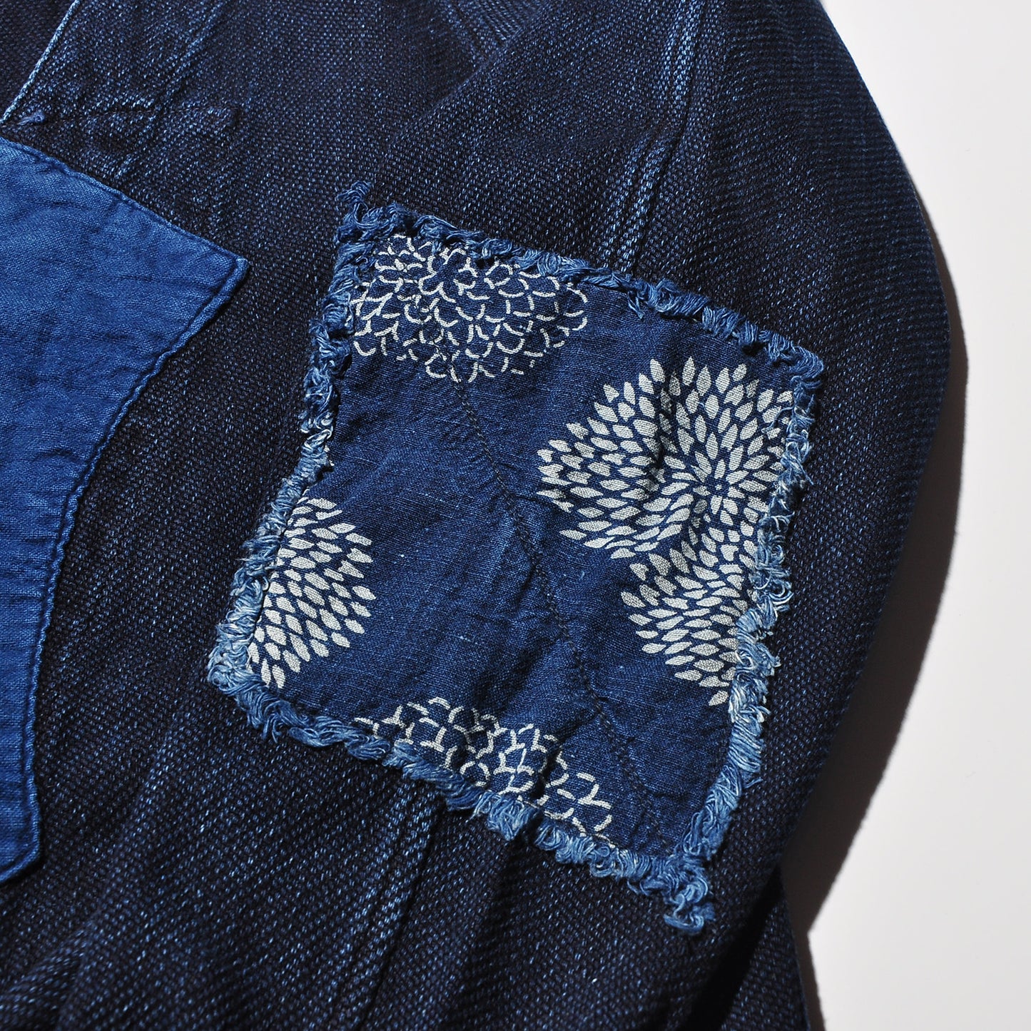 SETTO X INDIGO LABEL BLX-JK-028 Indigo Stich Haori