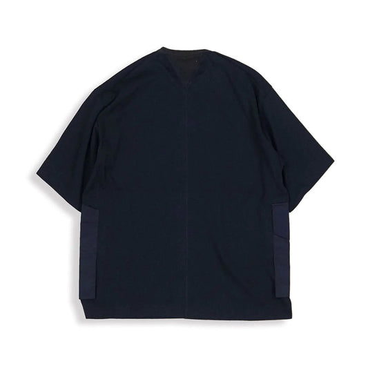 NORBIT HNCS-016 Side Pocket Big T-Shirts -Navy