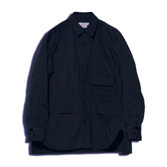 NORBIT HNSH-024 Mountain Work Shirt -Navy