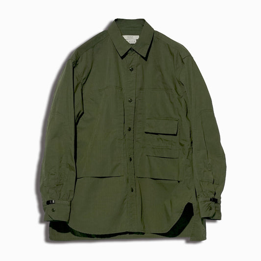 NORBIT HNSH-024 Mountain Work Shirt -Olive