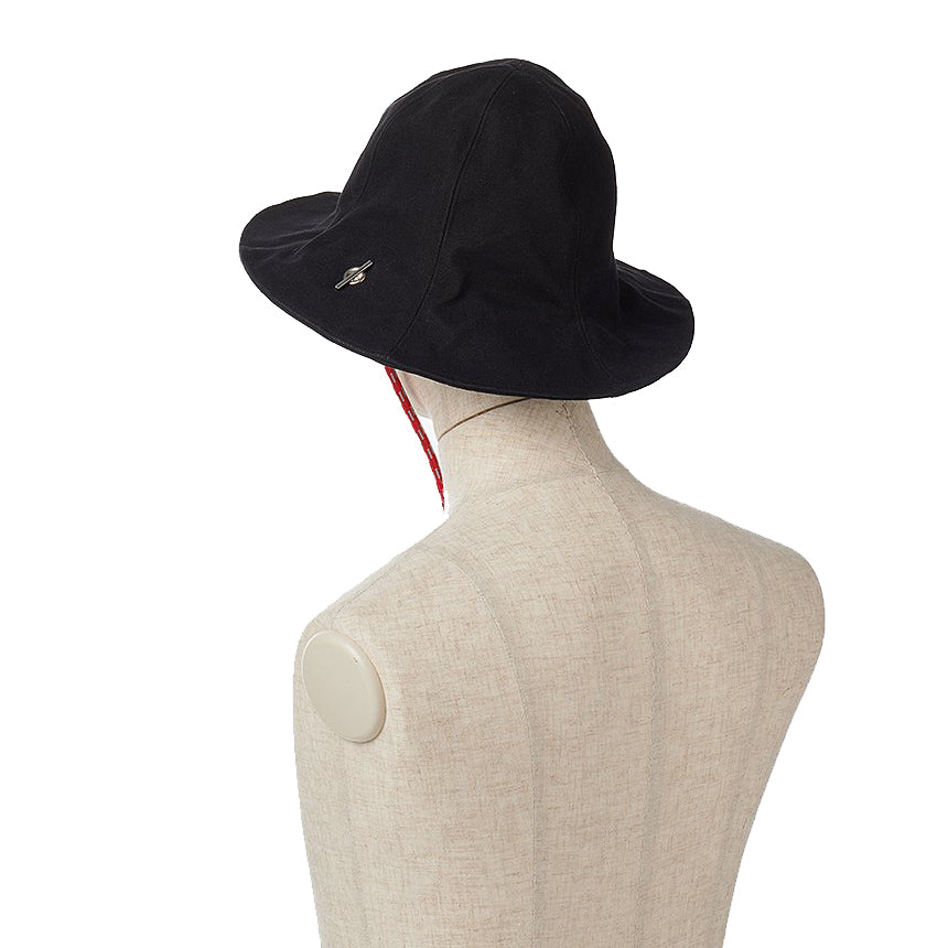 KIJIMA TAKAYUKI PARAFFIN TULIP HAT BLACK