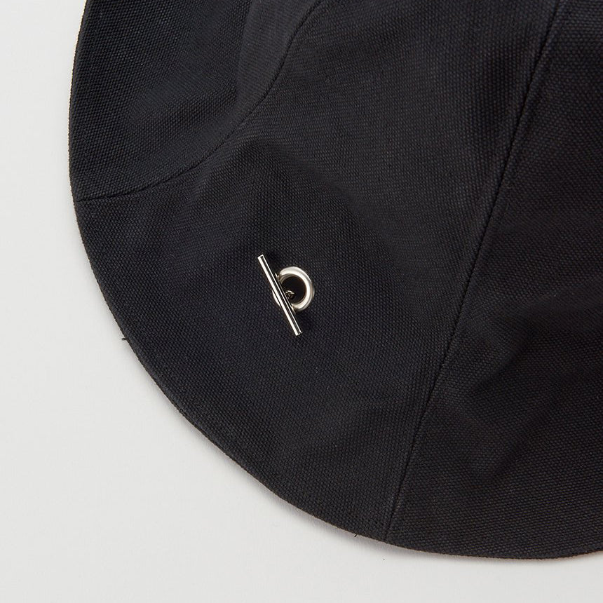 KIJIMA TAKAYUKI PARAFFIN TULIP HAT BLACK