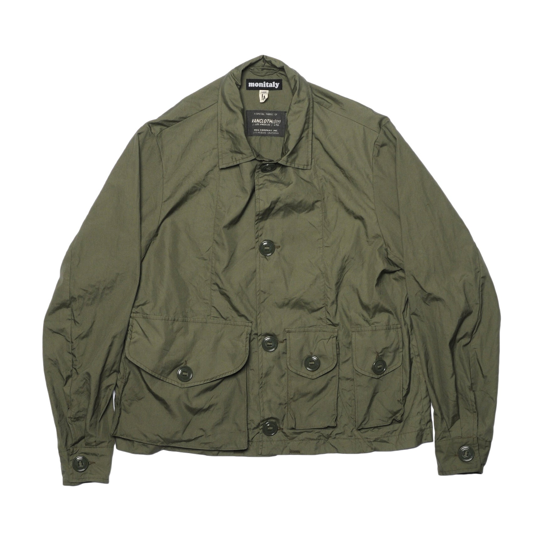 MONITALY M29007 MILITARY SERVICE JACKET TYPE A - Vancloth Oxford