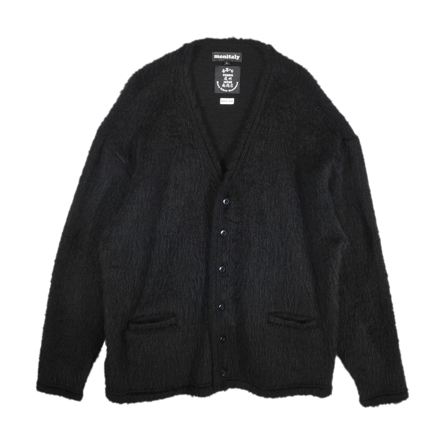 MONITALY M30801 Shaggy V Cardigan (Made in Japan)