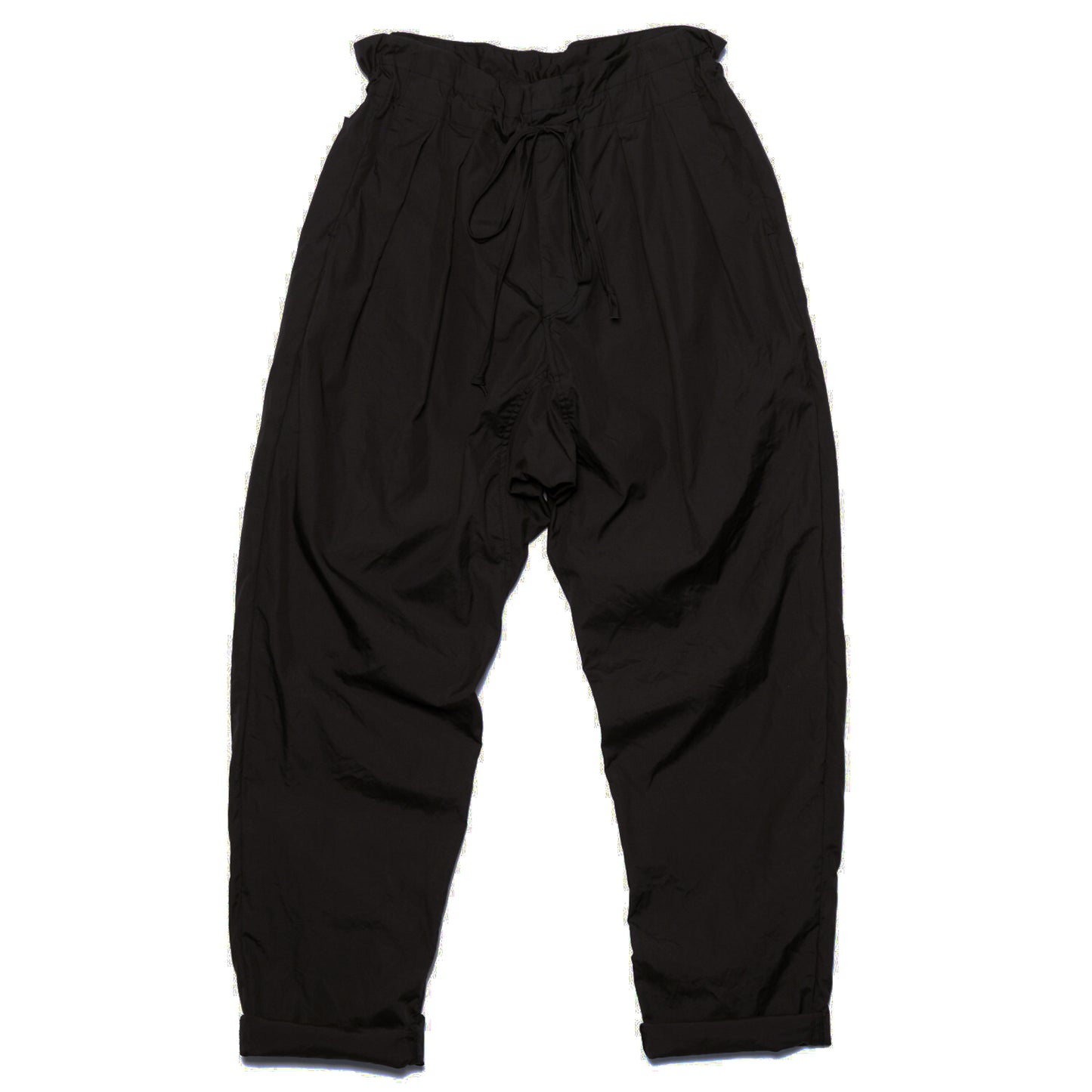 MONITALY M27309 Drop Crotch Pants- Black