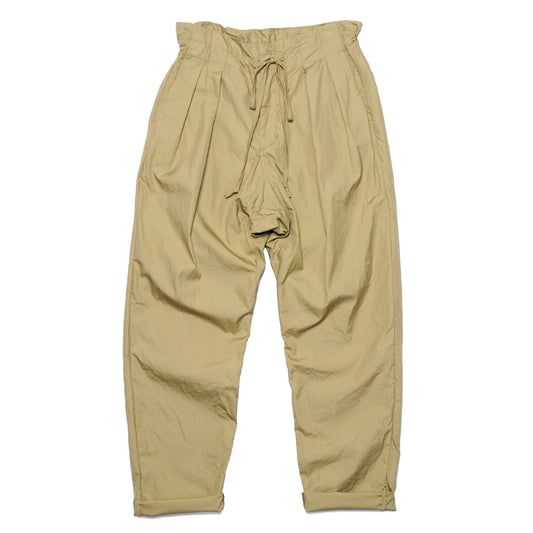 MONITALY M27309 Drop Crotch Pants- Khaki