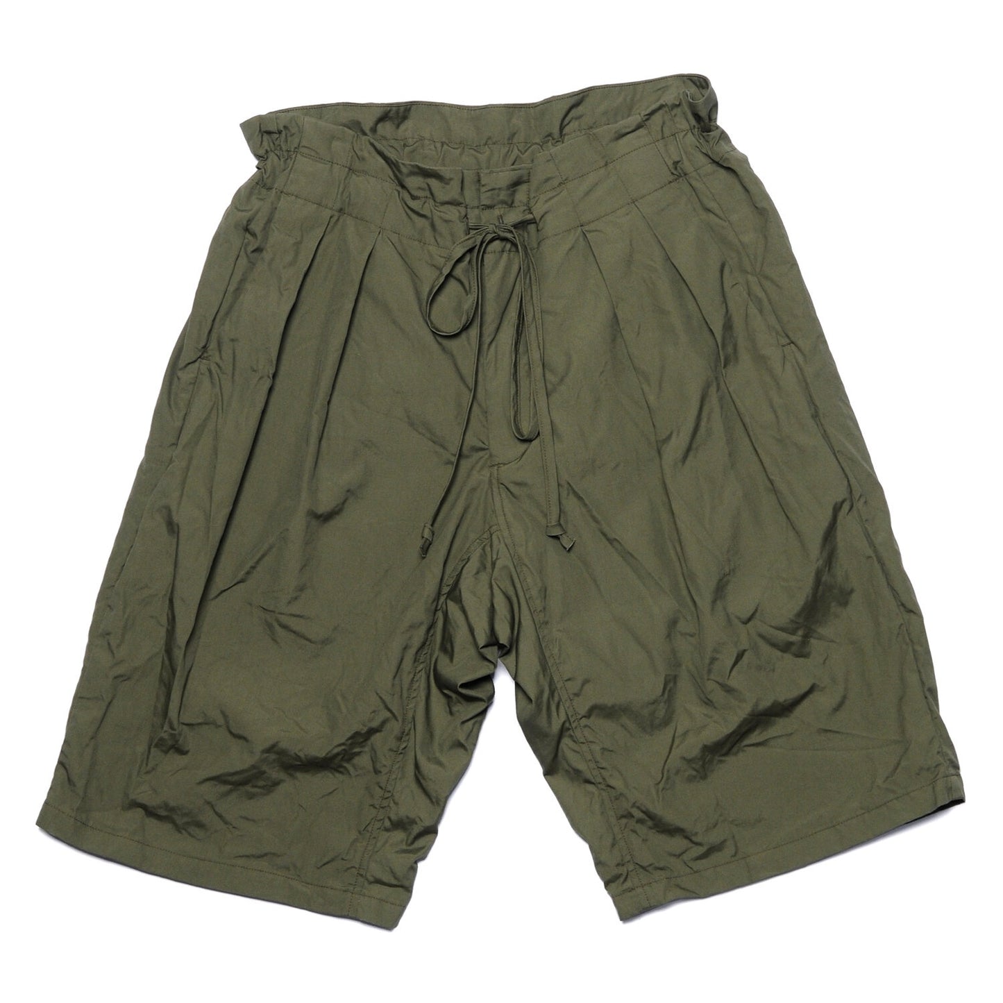 MONITALY M31350-22 Drop Crotch Shorts (Vancloth Oxford Olive)