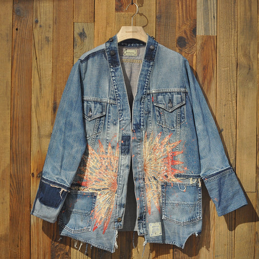 Rifatto Denim Rebuilding Haori - L StyleC