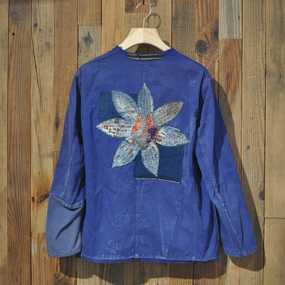 Rifatto Boro Flower Patchwork Jacket - L StyleA