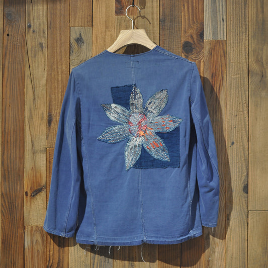 Rifatto Boro Flower Patchwork Jacket - M StyleA