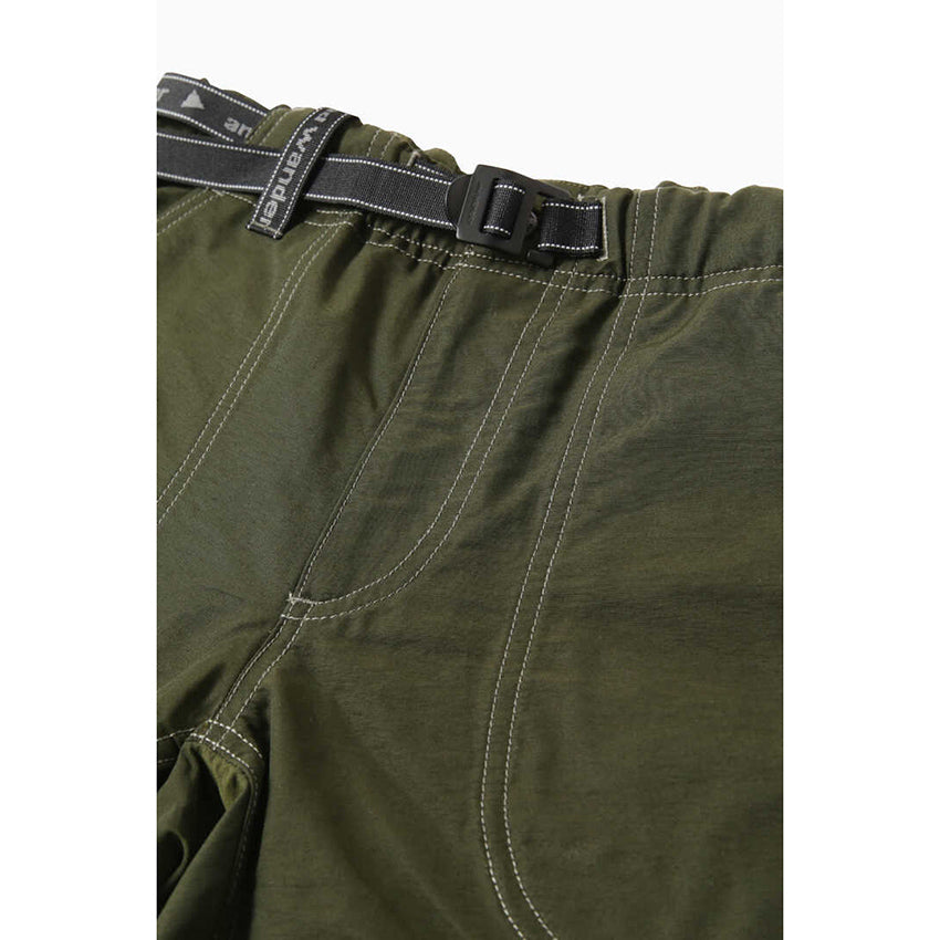 AND WANDER 60/40 cloth short pants (M) khaki