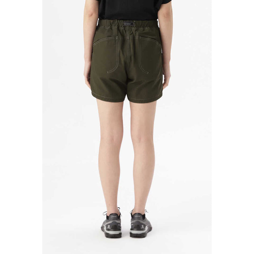 AND WANDER 60/40 cloth short pants (M) khaki